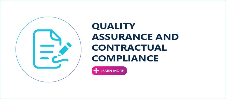 QUALITY ASSURANCE AND CONTRACTUAL COMPLIANCE